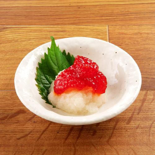 Crab miso/grated salmon roe/grilled Kurosenkoku natto (2 pieces)