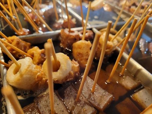 おまかせ１２本盛り　（特製おでん味噌付き）