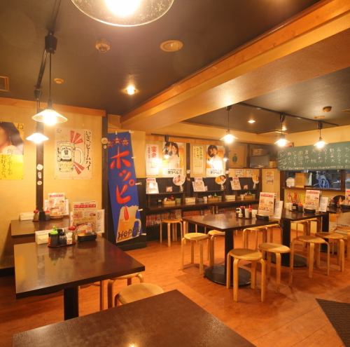 The restaurant has a spacious interior with 40 seats.