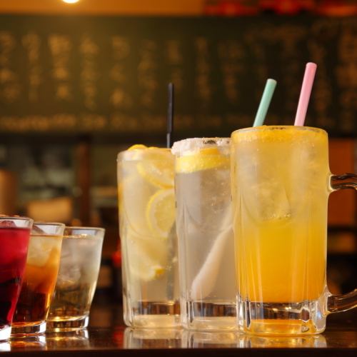 They have a wide variety of alcoholic beverages and dishes.