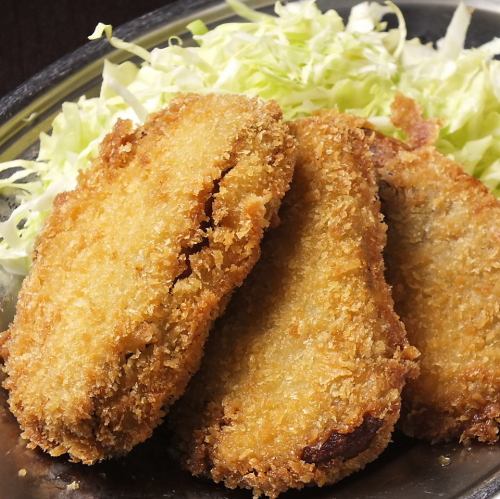 Black fish cake fries