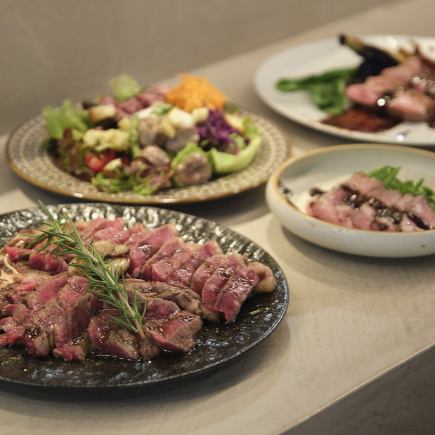 【소인수 OK!】2시간 음료 무제한 송년회·신년회 플랜【3분~】유익한 T본 스테이크 첨부!