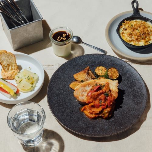 A wide variety of lunch menus