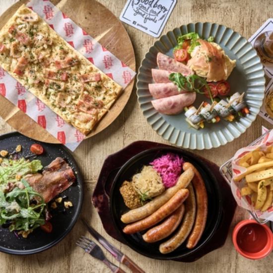 ドイツのカフェにきたような可愛らしい雰囲気のお店で女子会♪