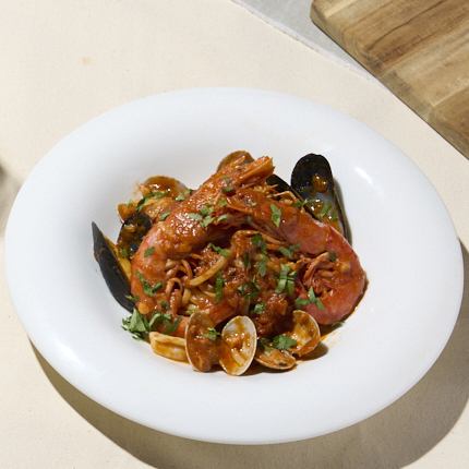 페스카 토레 ~ 해산물 토마토 소스 ~ / Pescatore