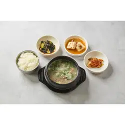 꼬리 수프 정식