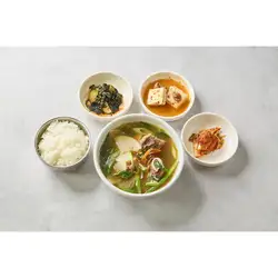 갈비 스프 정식