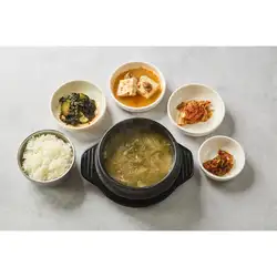 시레기 수프 정식