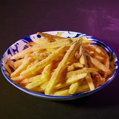 The best type of french fries to snack on (soy sauce and butter)