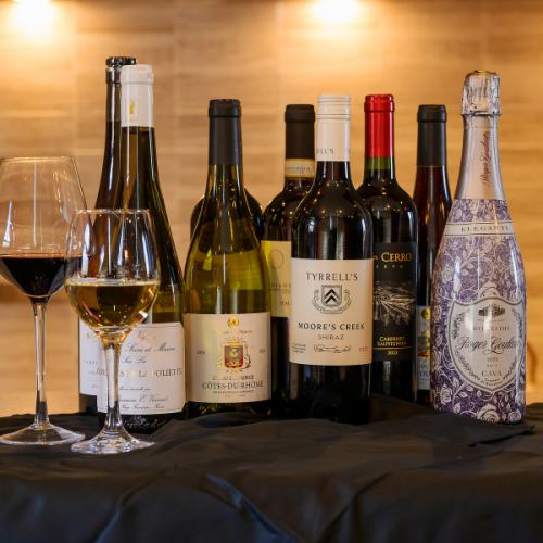 世界各国の銘醸を愉しむ。ソムリエセレクトの飲み放題