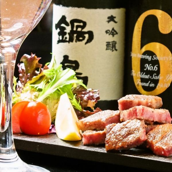 Recommended ★ Goto beef charcoal-grilled is a gem made by gorgeously roasting Goshima beef with charcoal fire.