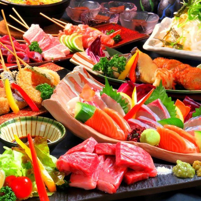 【2Ｈ飲み放題付き】各種コースをご用意しています！