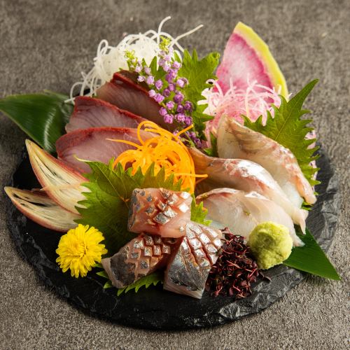 刺身盛り三種盛り合わせ　　3人前