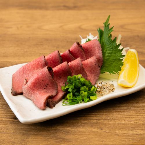 牛タン刺し 低温調理　