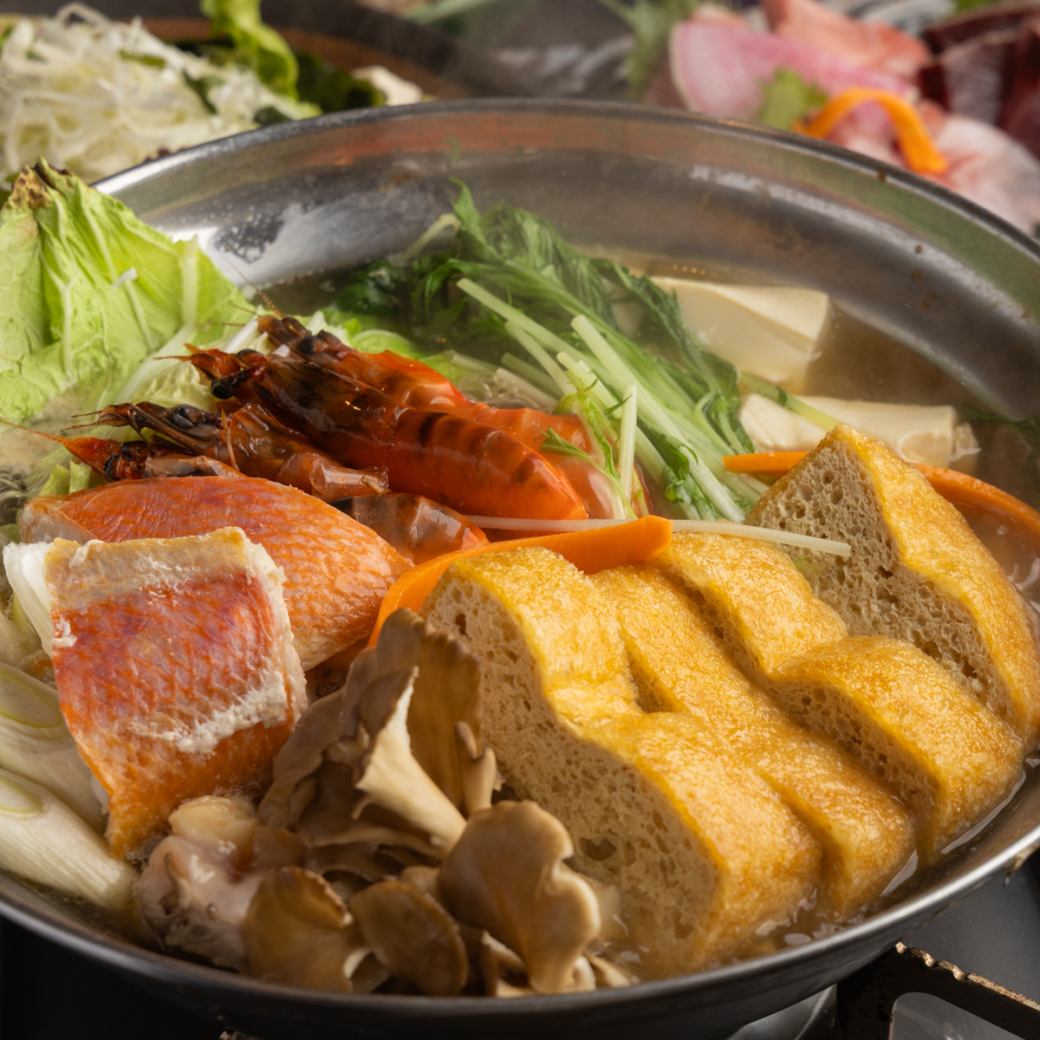 はりはり鍋や海鮮寄せ鍋付ご宴会コースございます！