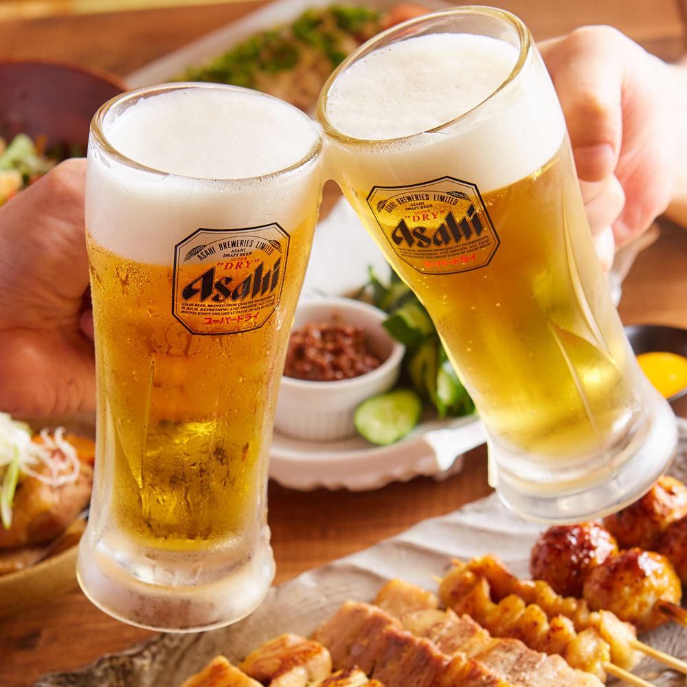 生ビールも飲み放題OKのコースは4000円～◎宴会は最大30名様迄