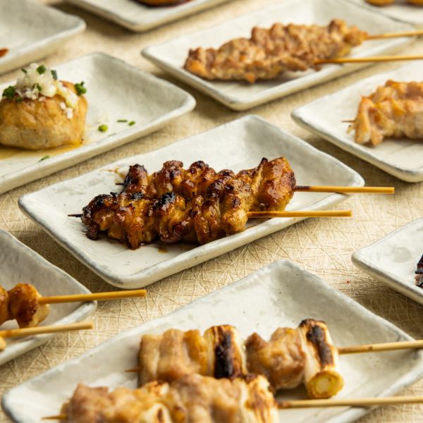 【人気の焼き鳥メニュー】牛タン料理の他にも焼き鳥など人気のメニューも充実◎急な飲み会にもおすすめ！