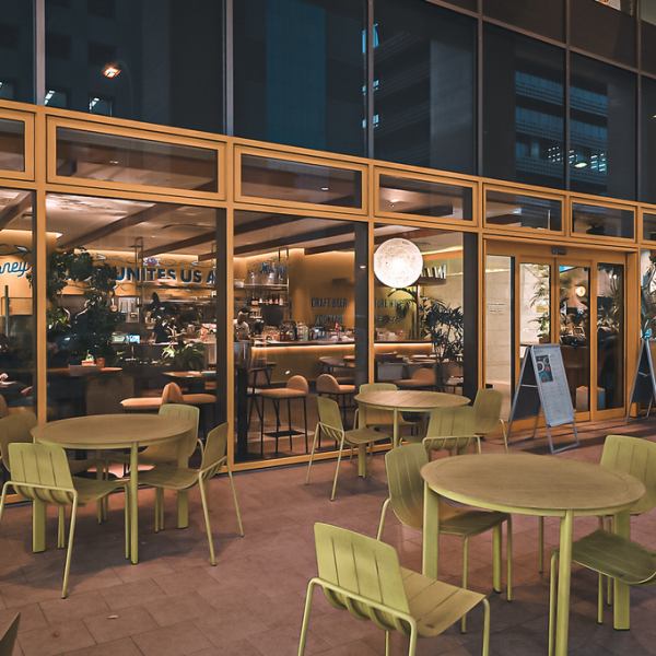 テラス席を20席ご用意◎