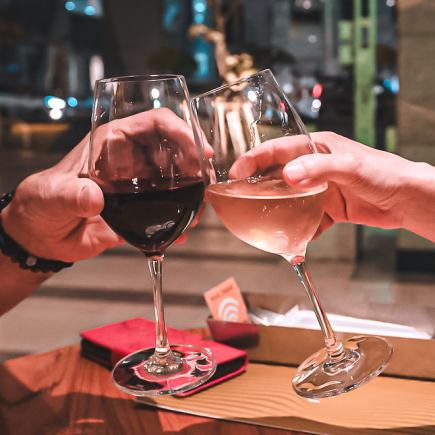 All-you-can-drink plan! 1.5 hours all-you-can-drink