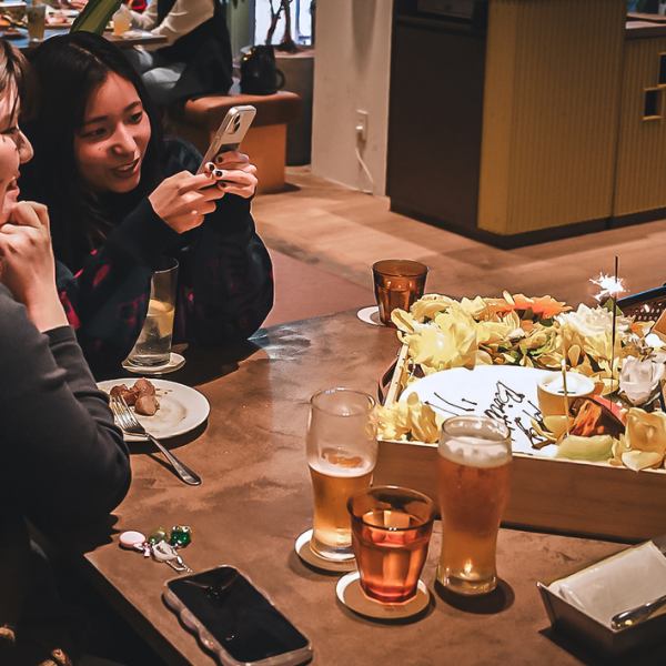 メッセージBOX付バースデー記念日コース