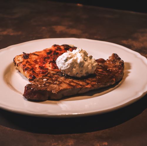 牧草牛ステーキ