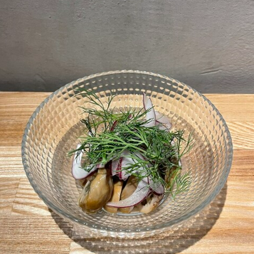 牡蠣のコンフィ