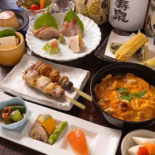 【11月1日起】■雏内鸡“藏套餐”■ 5500日元（含税）