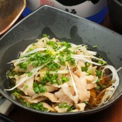 鶏かわポン酢