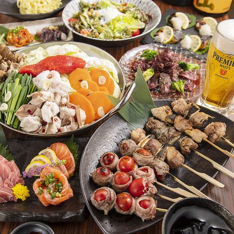 飲み放題付きコース3500円～ご用意しております♪各種宴会に◎