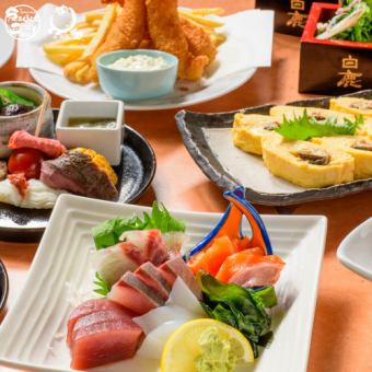 夏の堪能コース（全7品）