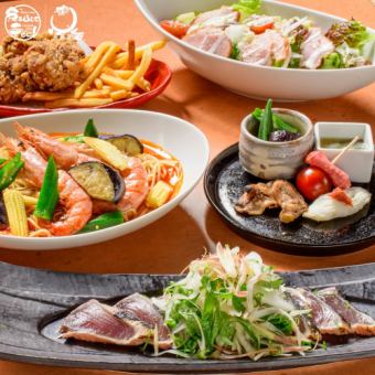 夏のスタンダードコース（全6品）＋飲み放題付