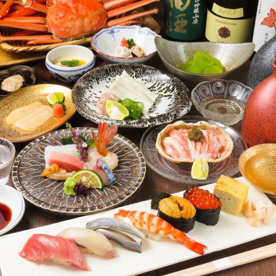 宴会コースで当店自慢のお料理を存分にお楽しみください！忘新年会にも！