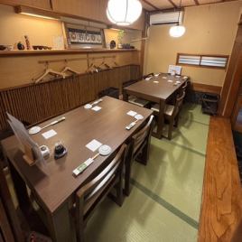 【A座敷テーブル席】4名-10名様までご対応可能※4名様より個室利用可能です。
