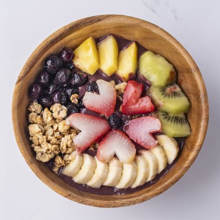 身体に優しい健康メニューとリピーター続出のアサイーボウル♪