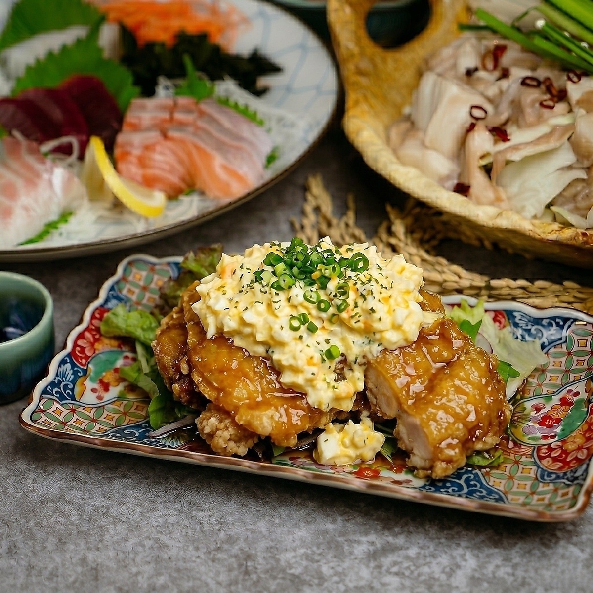 3時間飲み放題◎四季折々の和食・旬魚や焼き鳥をリーズナブルに楽しめる居酒屋