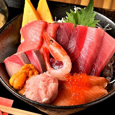 [Make a reservation for a great lunch deal here] Weekends and holidays only: Free extra tuna service♪