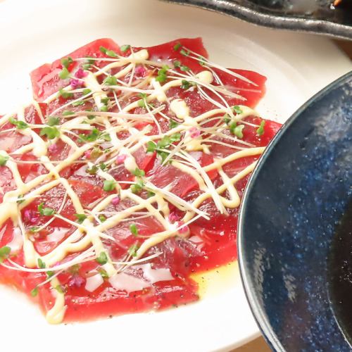 まぐろカルパッチョ
