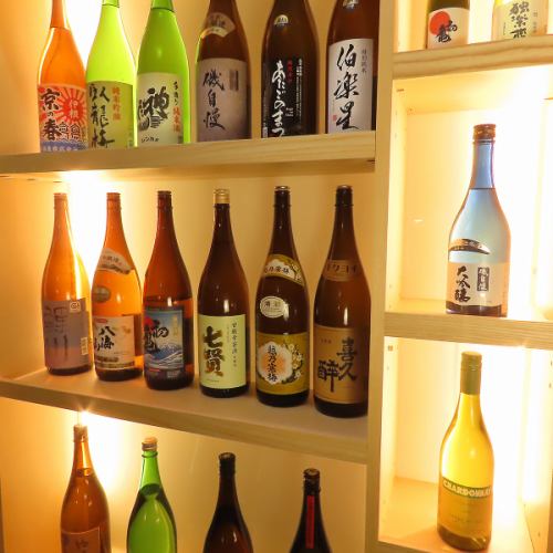 新鮮な食材×地酒の相性◎