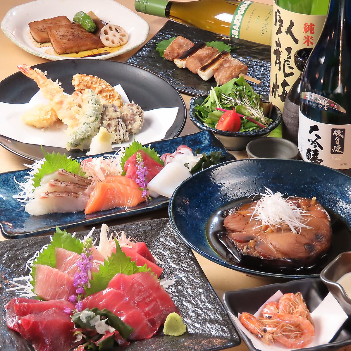 お食事としての利用可能。新鮮な海鮮を是非お召し上がり下さい。