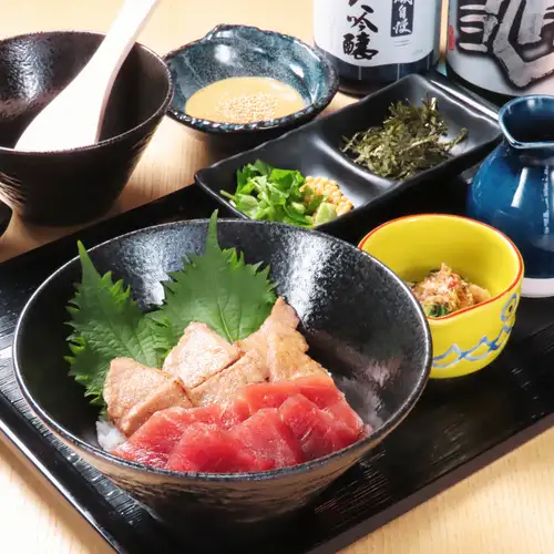 【鮪のひつまぶし】土日ランチ限定！限定海域で獲れたチリ沖の「ブランド」マグロ使用♪