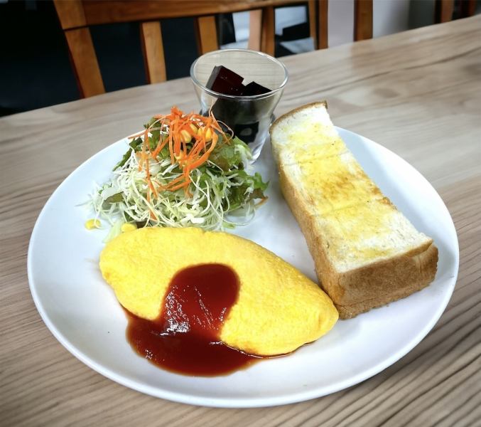 [Signature dish] Fluffy and creamy omelet rice