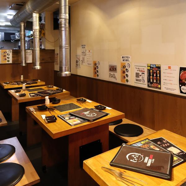 【宴会ご予約はお早めに!】少人数のプライベートなお客様で賑わう焼肉屋ですが、そんな人気店で宴会したい幹事さんは、早目のお問合せを♪飲み放題付きコースはお手頃4389円・5秒ロースとお肉の量もPUの5489円コースがお勧め!