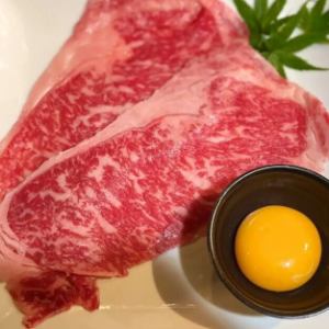 和牛すきしゃぶ 卵と共に…(1枚～)