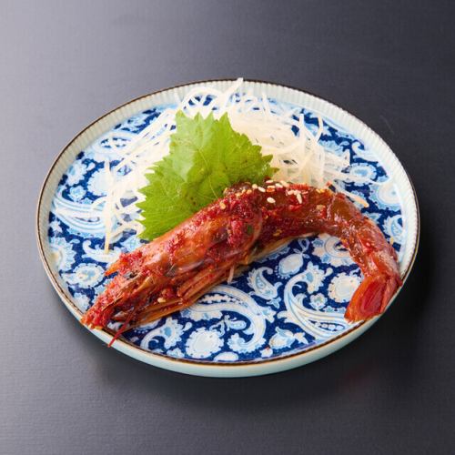 旨辛生海老