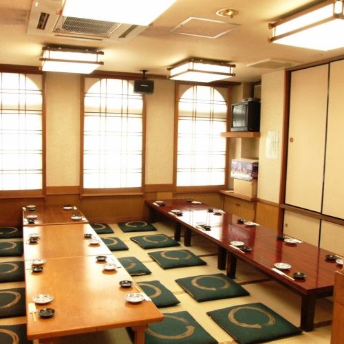 被称为[Hanare]是一个完整的私人房间，最多可容纳24人☆