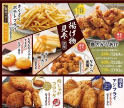 Various fried foods