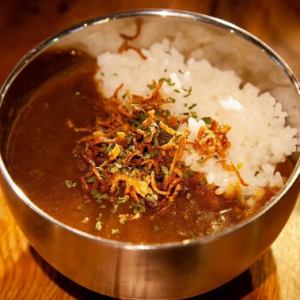 ニクロの〆カレー