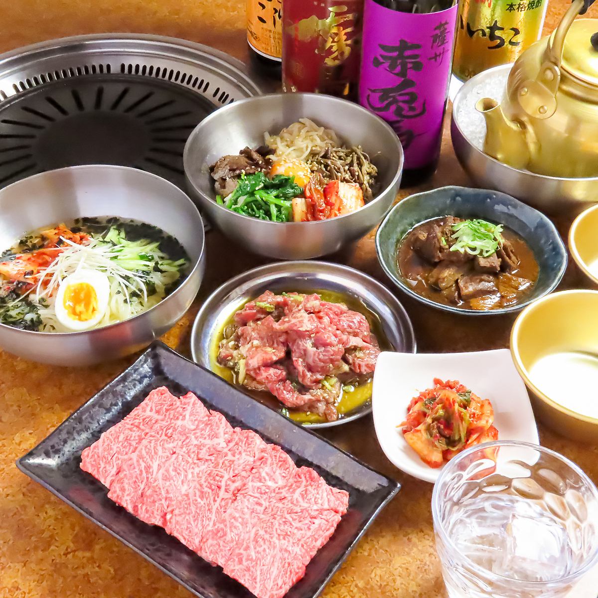 厳選国産牛と特製にんにくダレが自慢◎お座敷完備で宴会やご家族連れも大歓迎♪