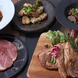 ★名物脳天からこだわりお寿司にサーロインに季節のデザートまで★８７０プレミアムコース！！