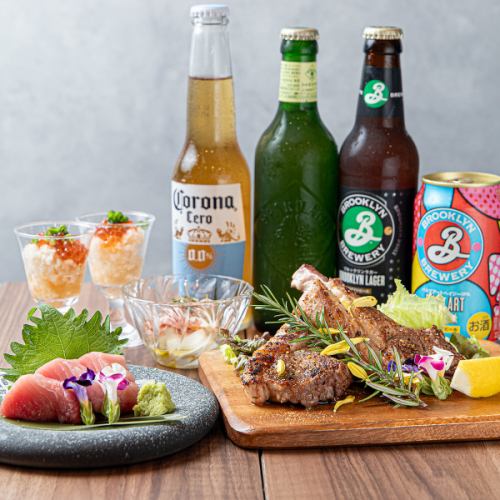 ≪海鮮メニューに加え、お肉メニューも豊富にご用意≫